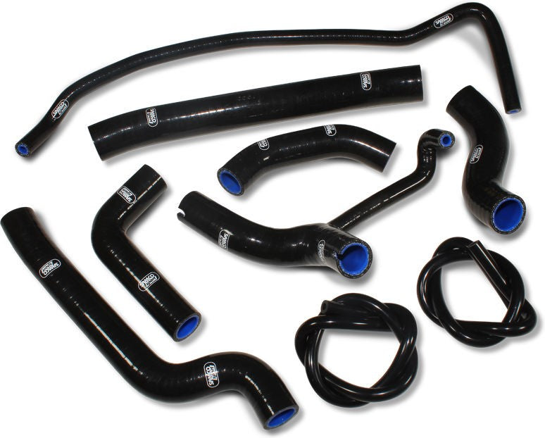 Samco Sport Ducati 939 Supersport / S 2017-2020 9 Piece Samco Sport Silicone Radiator Coolant Hose Kit | DUC-29-BK