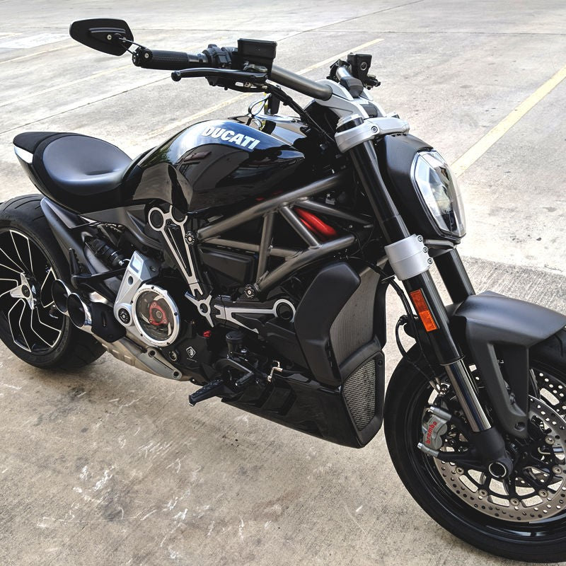 Samco Sport Ducati XDiavel / XDiavel S 2016-2020 7 Piece Samco Sport Silicone Radiator Coolant Hose Kit | DUC-31-RD