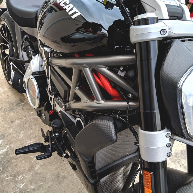 Samco Sport Ducati XDiavel / XDiavel S 2016-2020 7 Piece Samco Sport Silicone Radiator Coolant Hose Kit | DUC-31-RD
