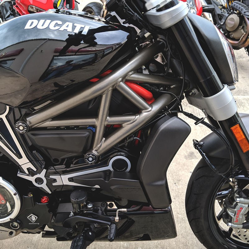 Samco Sport Ducati XDiavel / XDiavel S 2016-2020 7 Piece Samco Sport Silicone Radiator Coolant Hose Kit | DUC-31-RD