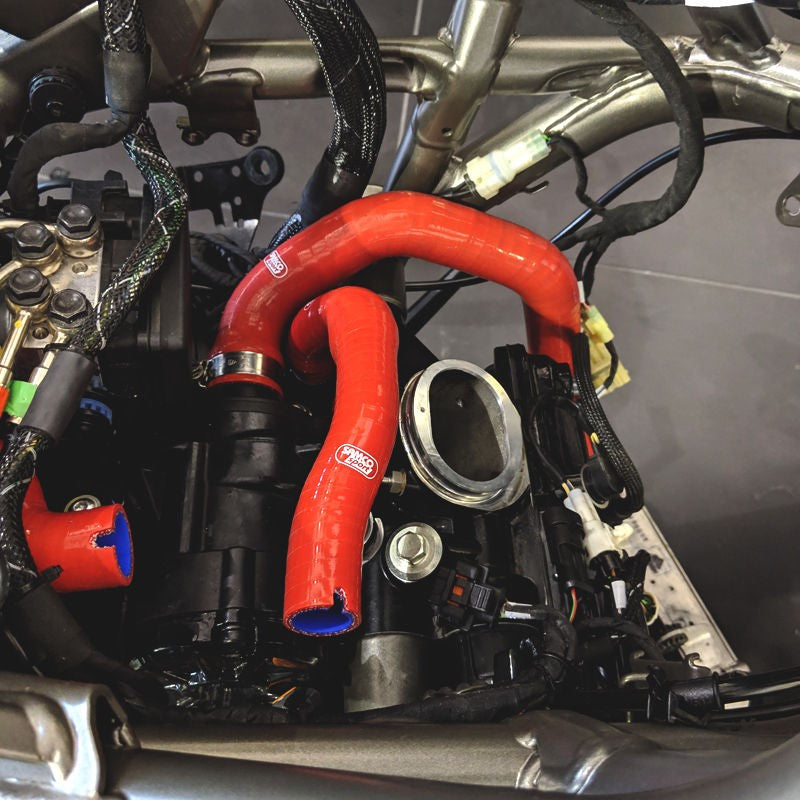 Samco Sport Ducati XDiavel / XDiavel S 2016-2020 7 Piece Samco Sport Silicone Radiator Coolant Hose Kit | DUC-31-RD