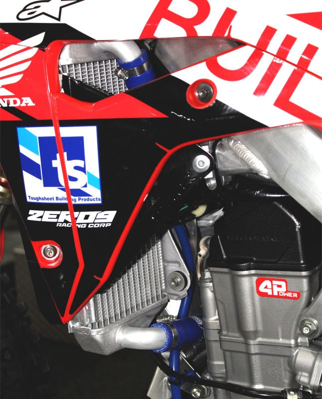 Samco Sport Honda CRF 450 R 2017 - 2020 4 Piece Samco Sport Silicone Radiator Coolant Hose Kit | HON-109-BU