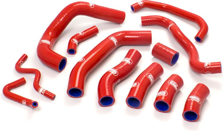 Samco Sport Honda CBR 1000 RR Fireblade 2004 - 2005 12 Piece Samco Sport Silicone Radiator Coolant Hose Kit | HON-11-RD