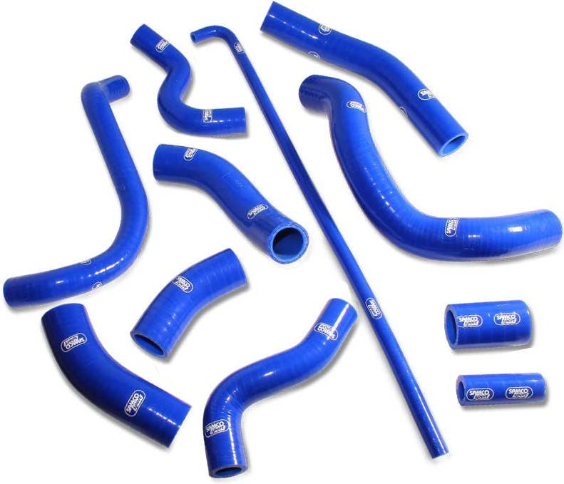 Samco Sport Honda CBR 1000 RR Fireblade / SP / SP2 2012 - 2019 11 Piece Samco Sport OEM Replacement Silicone Radiator Coolant Hose Kit | HON-110-BU
