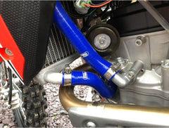 Samco Sport Honda CRF 250 R 2018 - 2021 4 Piece Samco Sport Silicone Radiator Coolant Hose Kit | HON-116-BU