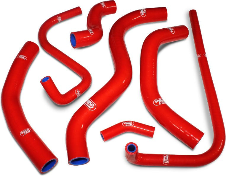 Samco Sport Honda CB 900 Hornet SC48 2002 - 2007 7 Piece Samco Sport Silicone Radiator Coolant Hose Kit | HON-14-RD