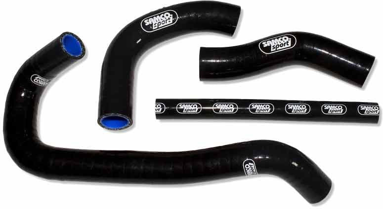Samco Sport Honda NSR 250 MC16 1986 - 1987 4 Piece Samco Sport Silicone Radiator Coolant Hose Kit | HON-24-BK
