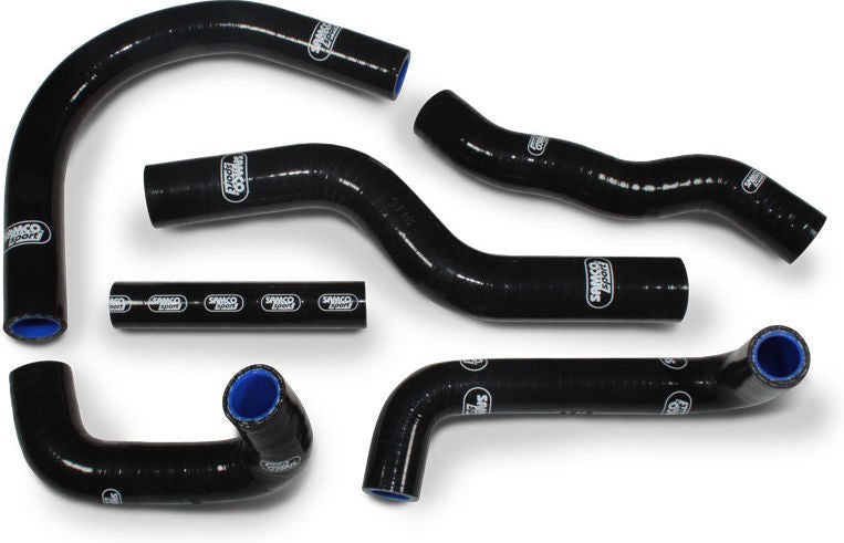 Samco Sport Honda VFR 400 NC30 1989 - 1993 6 Piece Samco Sport Silicone Radiator Coolant Hose Kit | HON-25-BK