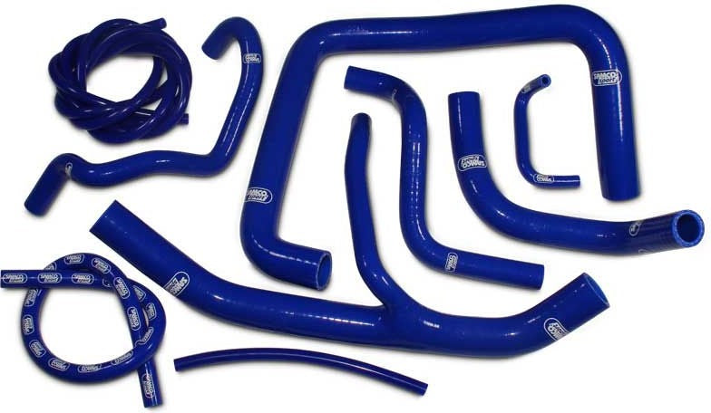 Samco Sport Honda CBR 954 RR Fireblade SC50 2002 - 2003 10 Piece Samco Sport Silicone Radiator Coolant Hose Kit | HON-27-BU