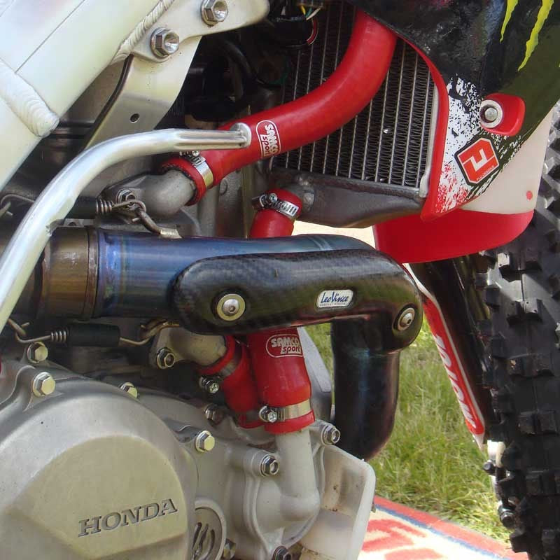 Samco Sport Honda CRF 450 R 2009 - 2012 3 Piece Y-Piece Race Design Samco Sport Coolant Hose Kit | HON-50-RD