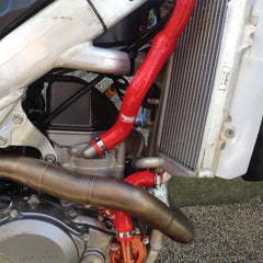 Samco Sport Honda CRF 450 R 2013 - 2014 4 Piece Y-Piece Race Design Samco Sport Silicone Radiator Coolant Hose Kit | HON-83-RD