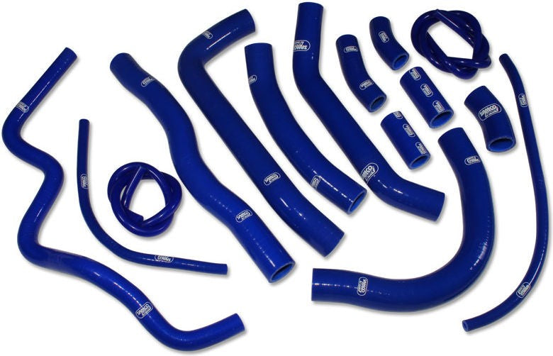 Samco Sport Honda VFR 800 1998 - 2001 15 Piece Samco Sport Silicone Radiator Coolant Hose Kit | HON-94-BU