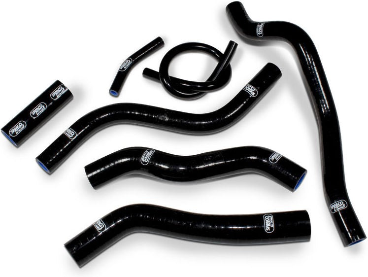 Samco Sport Honda CR 125 1990 - 1997 7 Piece Samco Sport Silicone Radiator Coolant Hose Kit | HON-98-BK