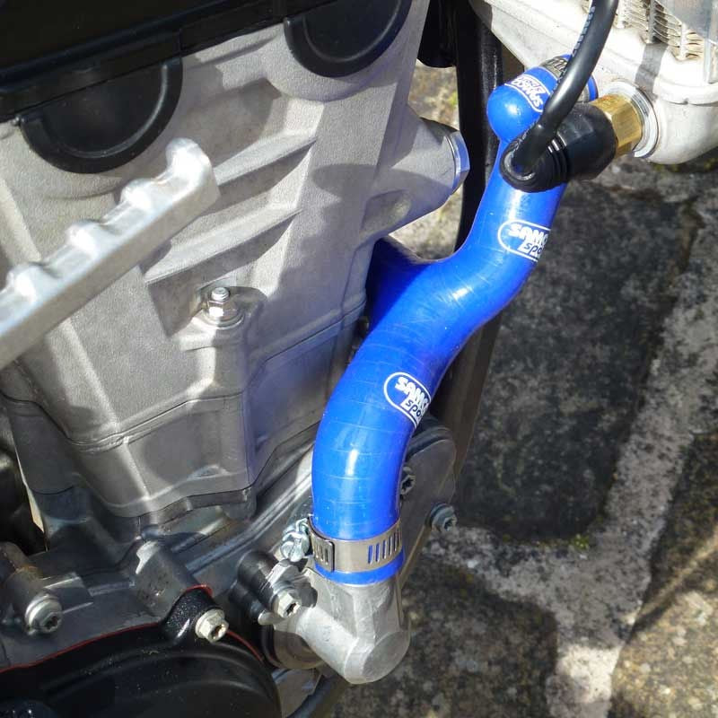 Samco Sport Husqvarna FE 250 2014 - 2016 4 Piece Thermostat Bypass Samco Sport Silicone Radiator Coolant Hose Kit | HUS-20-BU