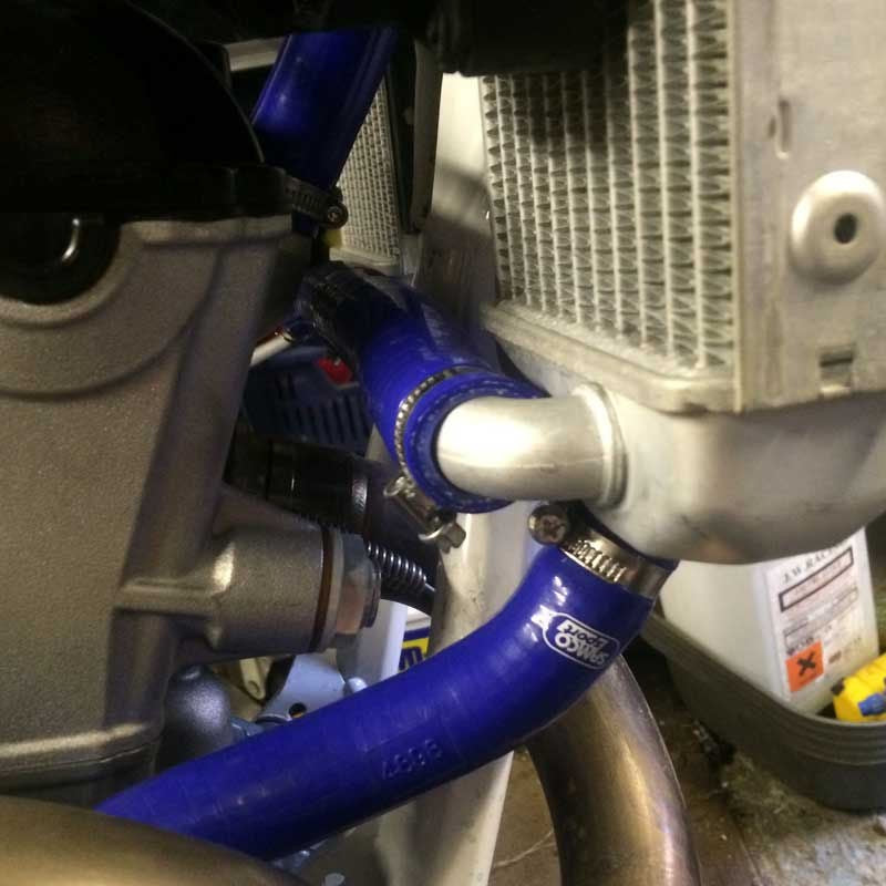 Samco Sport Husqvarna FC 250 2016 - 2018 3 Piece Samco Sport Silicone Radiator Coolant Hose Kit | HUS-29-BU