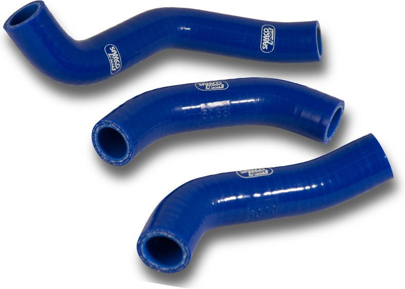 Samco Sport Husqvarna FE 450 2017 - 2019 3 Piece Thermostat Bypass Samco Sport Silicone Radiator Coolant Hose Kit | HUS-38-BU