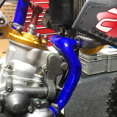 Samco Sport Husqvarna CR 125 2006 - 2013 2 Piece Y-Piece Race Design Samco Sport Silicone Radiator Coolant Hose Kit | HUS-5-BU