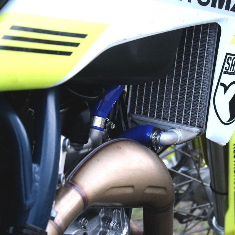 Samco Sport Husqvarna FC 450 2019 - 2021 3 Piece Samco Sport Silicone Radiator Coolant Hose Kit | HUS-54-BU