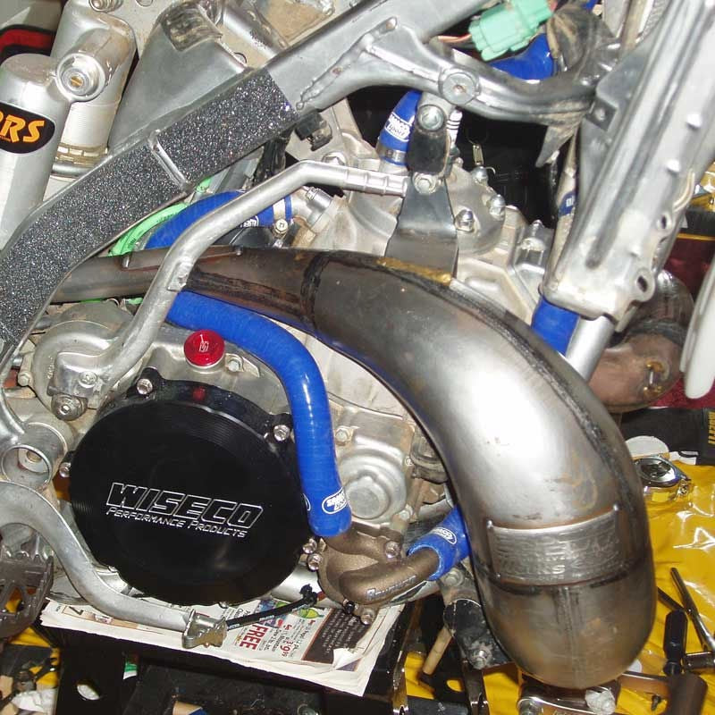 Samco Sport Kawasaki KX 250 M1 / M2 2003 - 2004 5 Piece Samco Sport Silicone Radiator Coolant Hose Kit | KAW-16-BU
