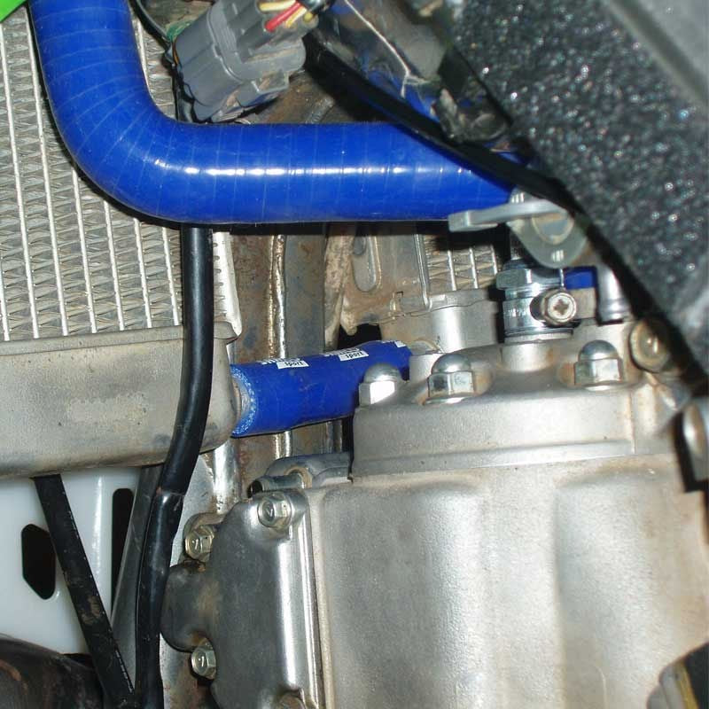 Samco Sport Kawasaki KX 250 M1 / M2 2003 - 2004 5 Piece Samco Sport Silicone Radiator Coolant Hose Kit | KAW-16-BU