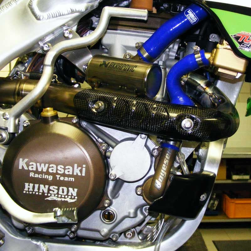 Samco Sport Kawasaki KLX 450 R 2007 - 2015 3 Piece Samco Sport Silicone Radiator Coolant Hose Kit | KAW-23-BU