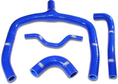 Samco Sport Kawasaki KX 250 F 2009 - 2016 4 Piece Y-Piece Race Design Samco Sport Silicone Radiator Coolant Hose Kit | KAW-33-BU