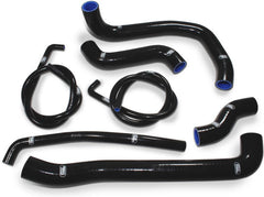 Samco Sport Kawasaki ZXR 750 H1 1988 - 1989 7 Piece Samco Sport Silicone Radiator Coolant Hose Kit | KAW-37-BK