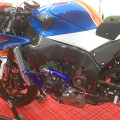 Samco Sport Kawasaki ZX 10R 2011 - 2015 6 Piece OEM Replacement Samco Sport Silicone Radiator Coolant Hose Kit | KAW-45-BU