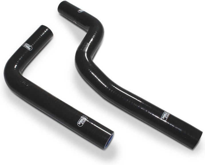 Samco Sport Kawasaki KX 125 1988 - 1989 2 Piece Samco Sport Silicone Radiator Coolant Hose Kit | KAW-71-BK