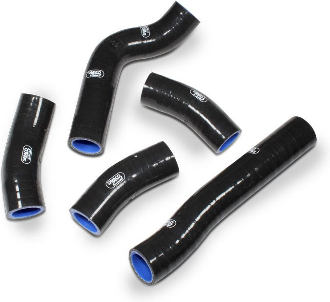 Samco Sport Kawasaki GPZ900R (All Years) 5 Piece Samco Sport Silicone Radiator Coolant Hose Kit | KAW-77-BK