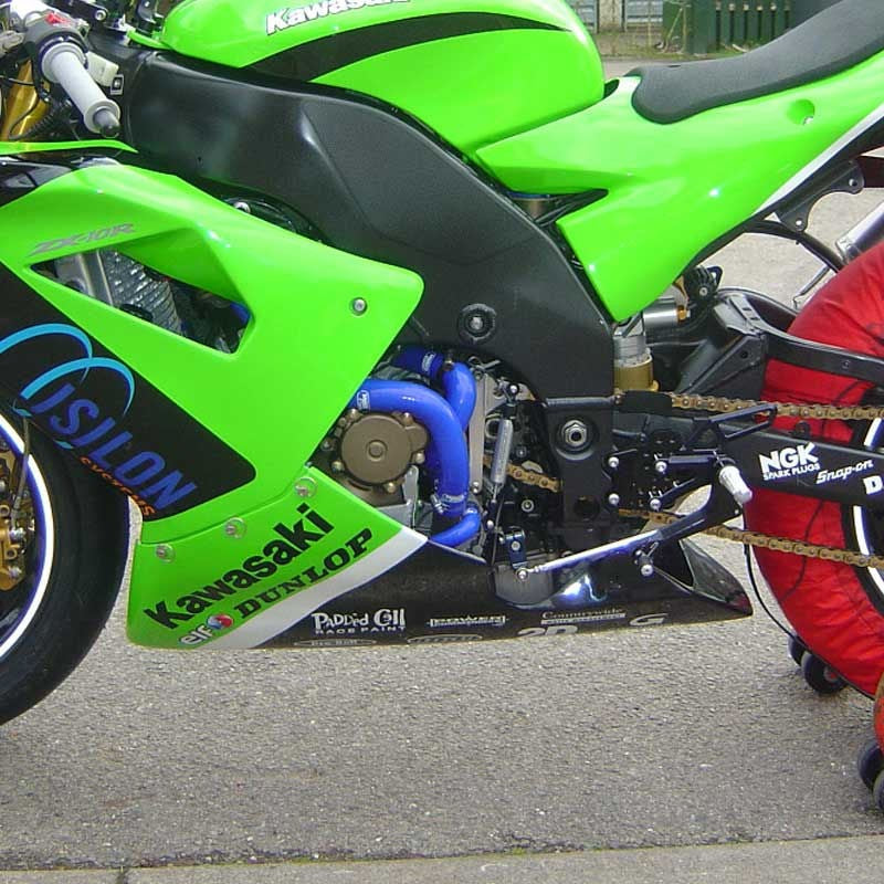Samco Sport Kawasaki ZX 10R 2004 - 2005 9 Piece Samco Sport Silicone Radiator Coolant Hose Kit | KAW-8-BU