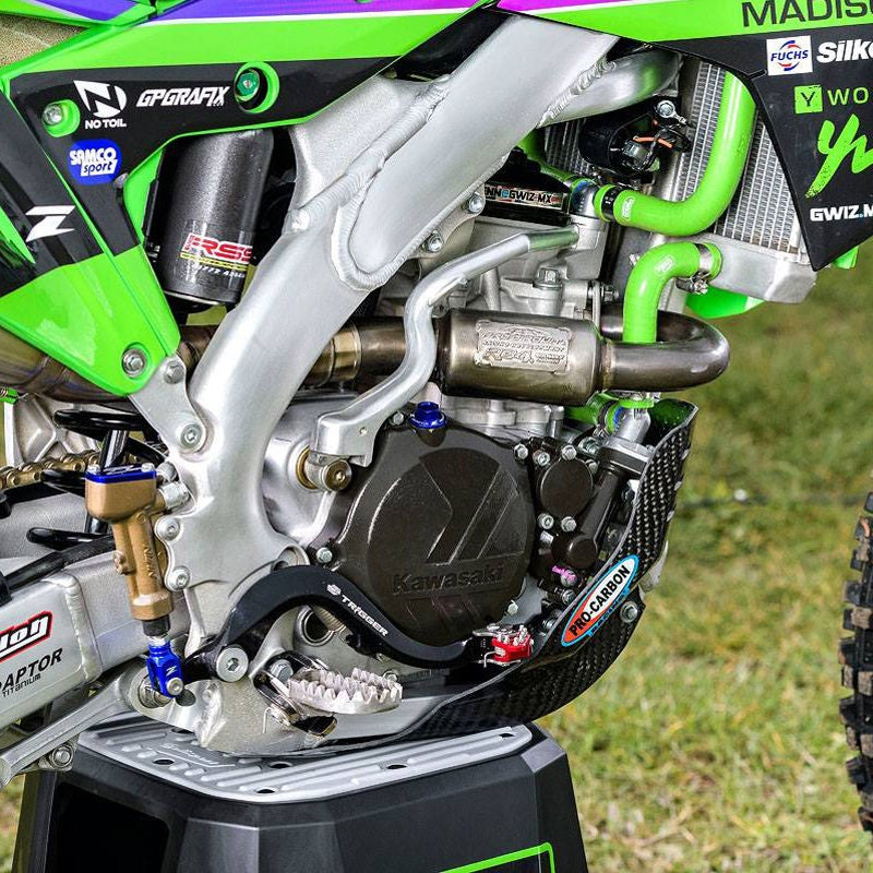 Samco Sport Kawasaki KX 250 F 2017 - 2019 4 Piece OEM Replacement Samco Sport Silicone Radiator Coolant Hose Kit | KAW-88-BU
