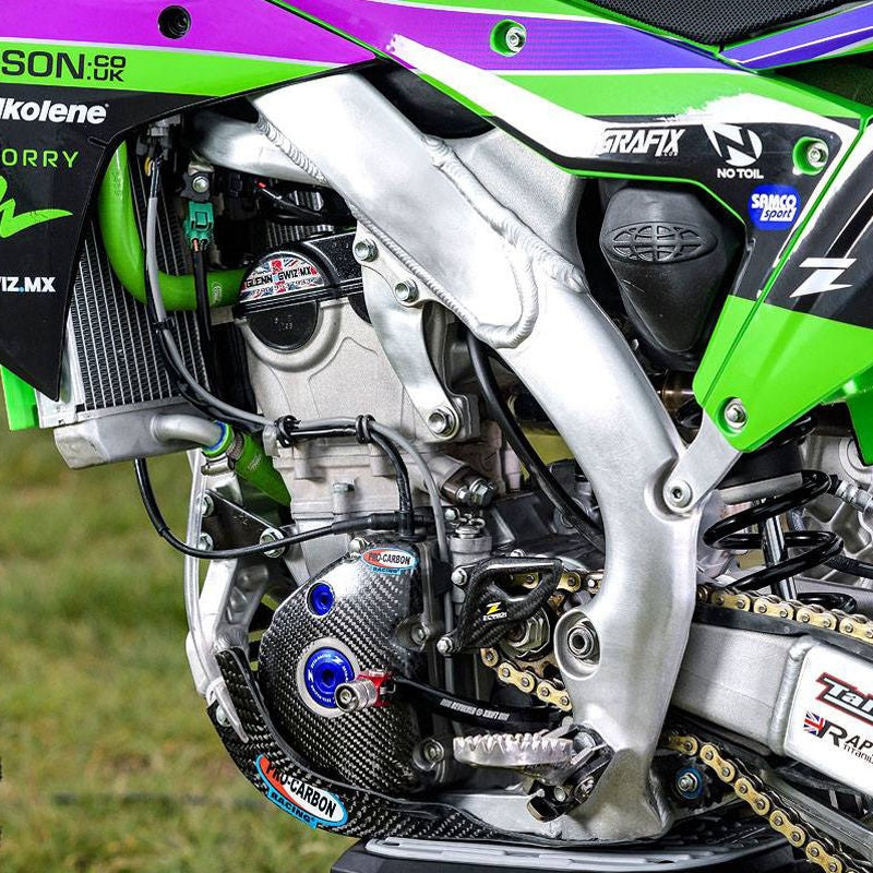 Samco Sport Kawasaki KX 250 F 2017 - 2019 4 Piece OEM Replacement Samco Sport Silicone Radiator Coolant Hose Kit | KAW-88-BU
