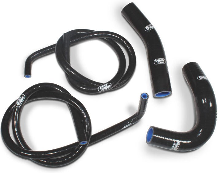 Samco Sport Kawasaki Ninja 650 2017 - 2020 4 Piece Samco Sport Silicone Radiator Coolant Hose Kit | KAW-89-BK