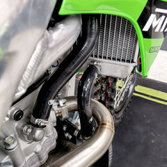 Samco Sport Kawasaki KX 250 F 2021 3 Piece Y-Piece Race Design Samco Sport Silicone Radiator Coolant Hose Kit | KAW-99-BK