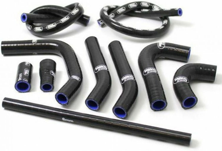 Samco Sport KTM 660 Rallye 2003 - 2006 10 Piece Samco Sport Silicone Radiator Coolant Hose Kit | KTM-11-BK