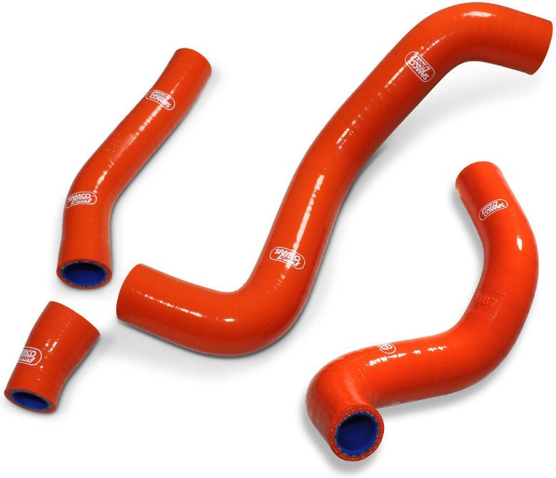Samco Sport KTM 350 XC-F 2019 - 2021 4 Piece OEM Replacement Samco Sport Silicone Radiator Coolant Hose Kit | KTM-111-OR