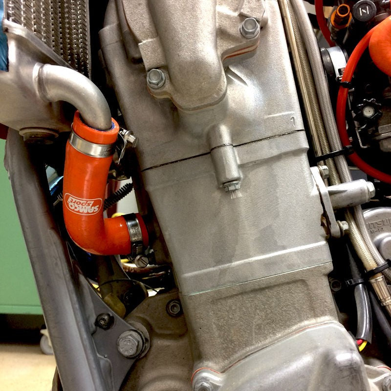 Samco Sport KTM 400 EXC 2000 - 2002 6 Piece Samco Sport Silicone Radiator Coolant Hose Kit | KTM-28-OR