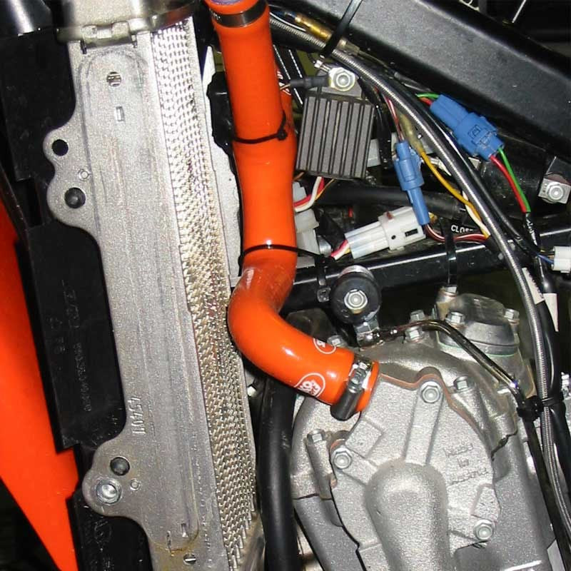 Samco Sport KTM 450 SX 2001 - 2006 3 Piece Samco Sport Silicone Radiator Coolant Hose Kit | KTM-4-OR
