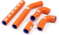 Samco Sport KTM 125 EXC 2012 - 2016 5 Piece OEM Replacement Samco Sport Silicone Radiator Coolant Hose Kit | KTM-70-OR