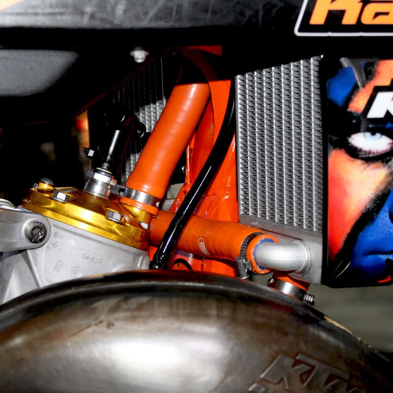 Samco Sport KTM 125 SX 2016 - 2018 3 Piece Samco Sport Silicone Radiator Coolant Hose Kit | KTM-73-OR