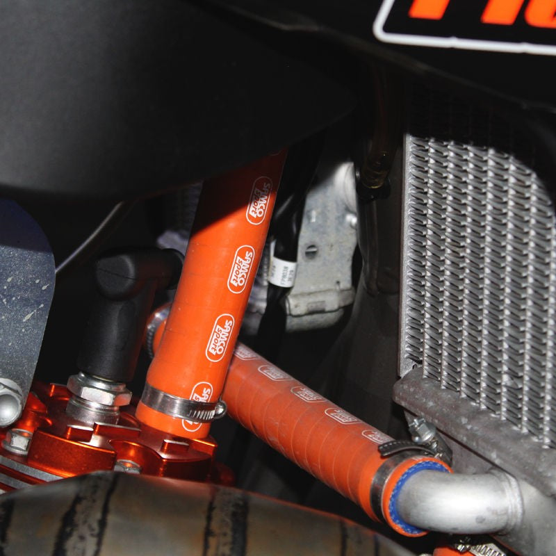 Samco Sport KTM 125 SX 2016 - 2018 3 Piece Samco Sport Silicone Radiator Coolant Hose Kit | KTM-73-OR
