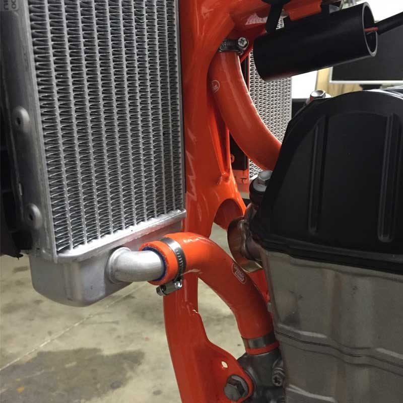 Samco Sport KTM 450 SX-F 2016 - 2018 3 Piece Samco Sport Silicone Radiator Coolant Hose Kit | KTM-81-OR