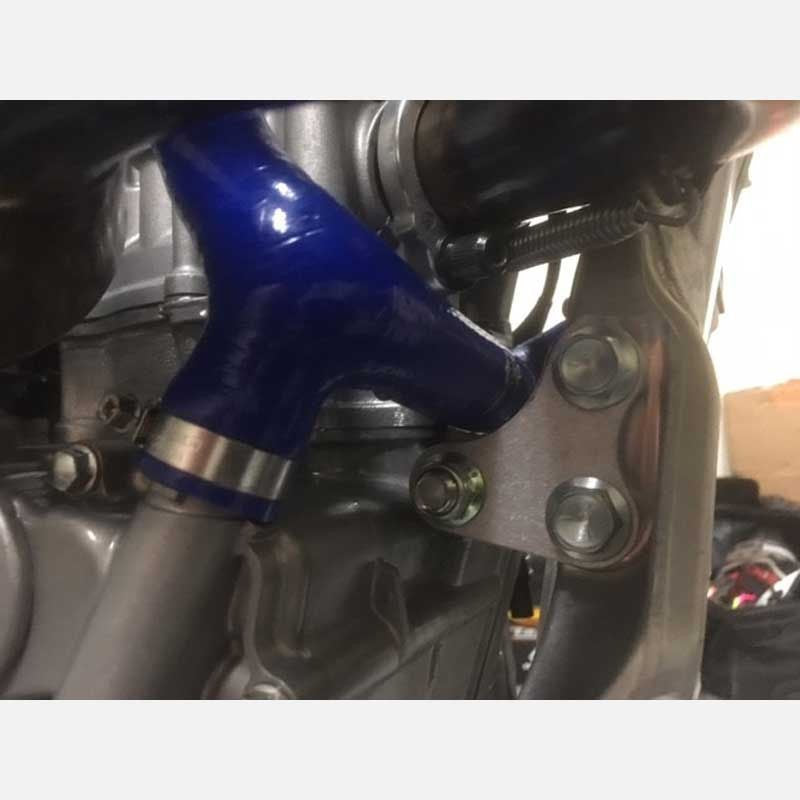Samco Sport Suzuki RM Z 450 2018-2021 3 Piece Samco Sport Y-Piece Race Design Silicone Radiator Coolant Hose kit | SUZ-62-BU