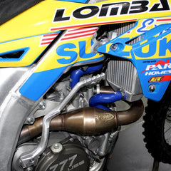 Samco Sport Suzuki RM Z 450 2018-2021 3 Piece Samco Sport Y-Piece Race Design Silicone Radiator Coolant Hose kit | SUZ-62-BU