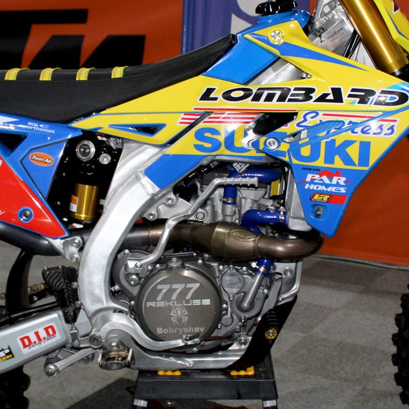 Samco Sport Suzuki RM Z 450 2018-2021 3 Piece Samco Sport Y-Piece Race Design Silicone Radiator Coolant Hose kit | SUZ-62-BU
