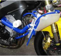 Samco Sport Suzuki GSX-R 600 K4 / K5 JS1GN7CA 2004 - 2005 9 Piece Samco Sport Silicone Radiator Coolant Hose Kit | SUZ-8-BU