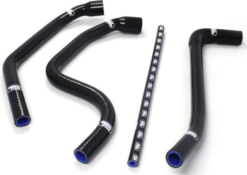 Samco Sport Triumph Tiger 1050 2007 - 2012 4 Piece Samco Sport Silicone Radiator Coolant Hose Kit | TRI-9-BK