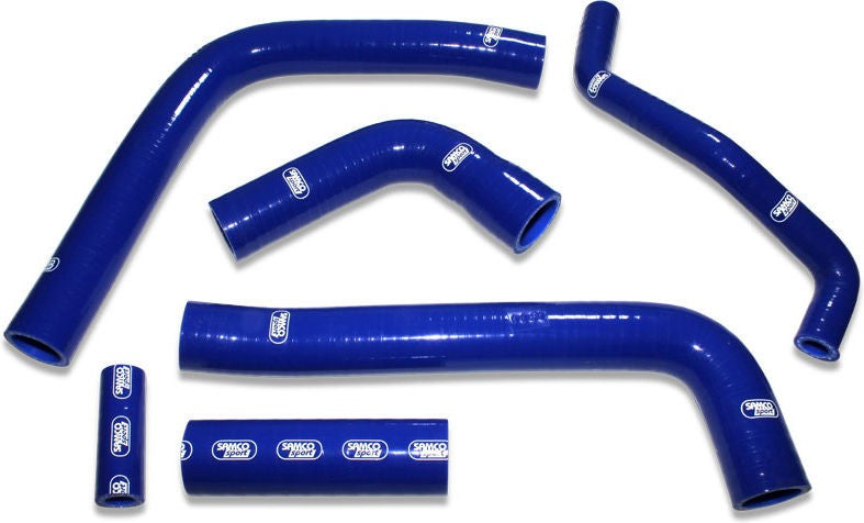 Samco Sport Yamaha YZF R6 1999 - 2002 6 Piece Samco Sport Silicone Radiator Coolant Hose Kit | YAM-1-BU