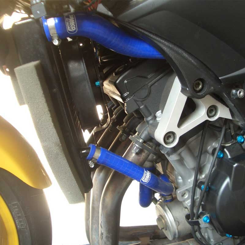 Samco Sport Yamaha YZF R6 2003 - 2005 13 Piece Samco Sport Silicone Radiator Coolant Hose Kit | YAM-10-BU